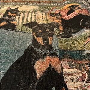 Throw Blanket/Dog Pinchers